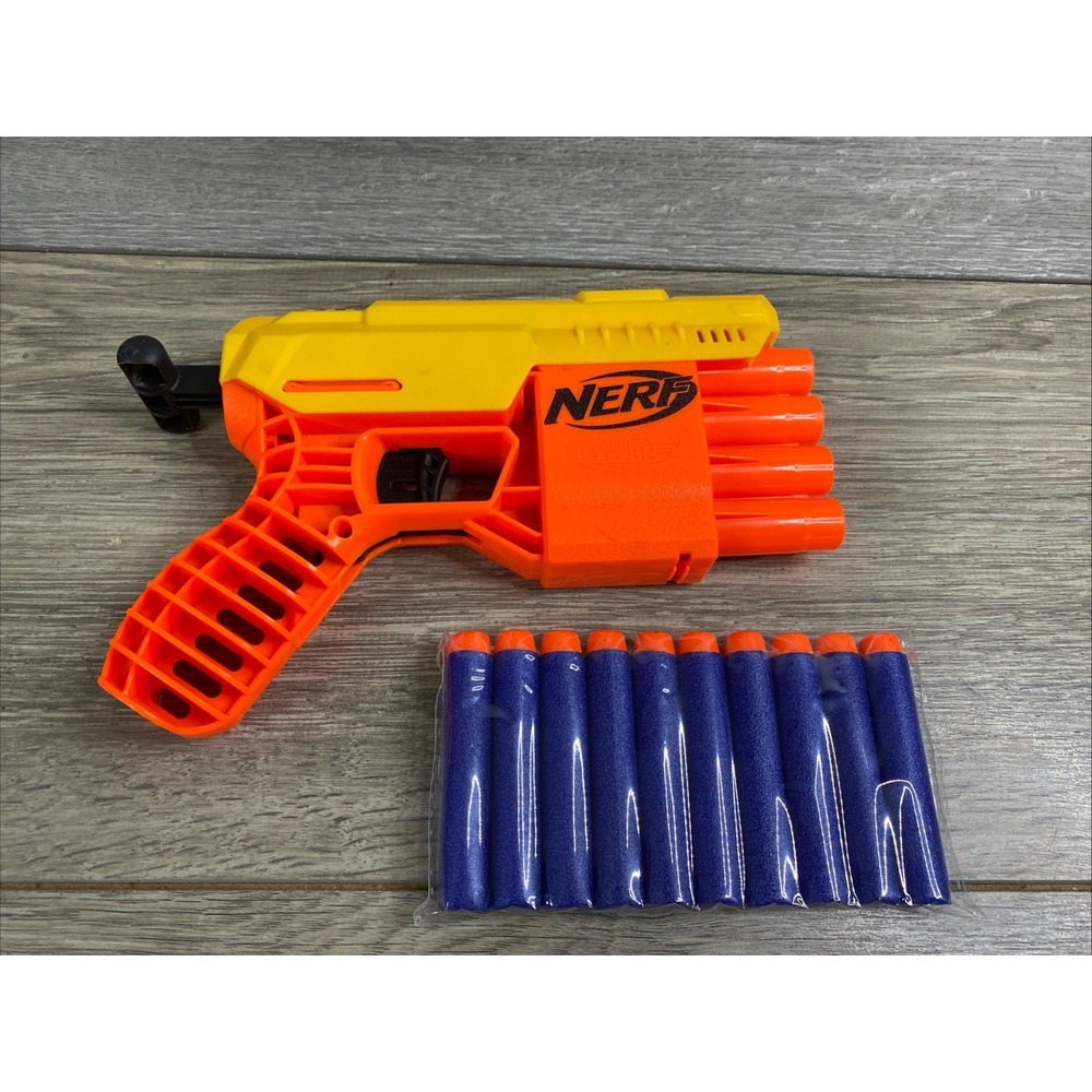 Nerf Alpha Strike Blaster Fang QS-4 Elite w‎ 10 New Darts